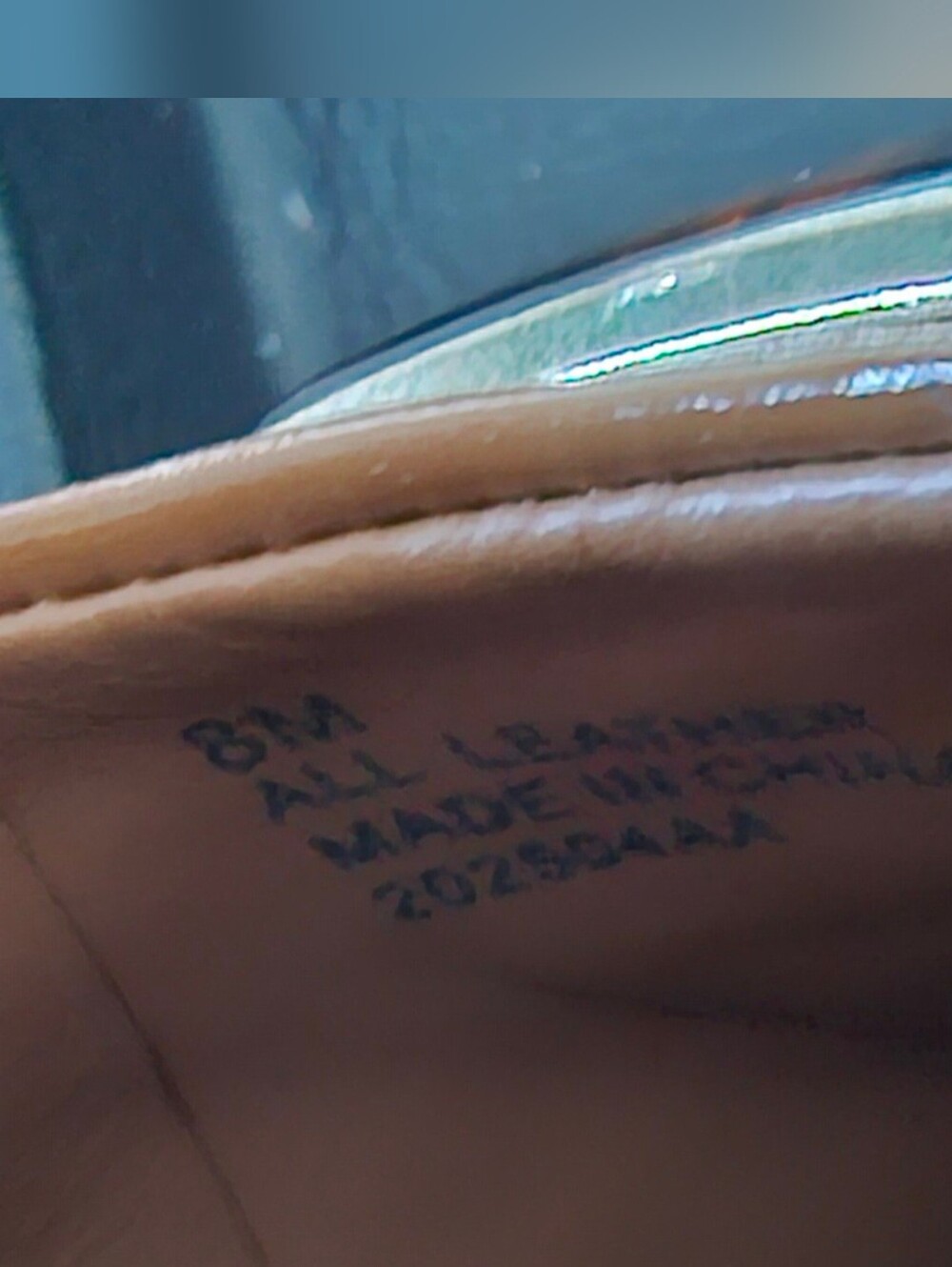 ANTONIO MELANI Neutral Slingback Flats W/Tortoiseshell Buckle Women Sz 8 & 9M - Picture 6 of 8